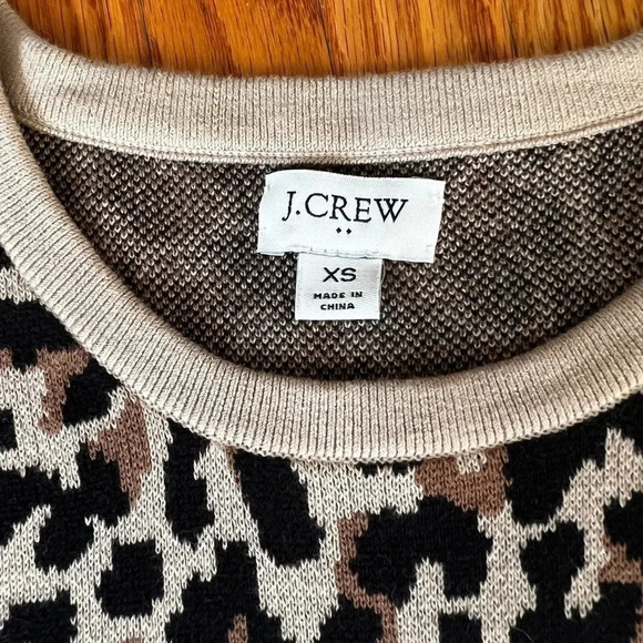 J.Crew animal print top - Picture 4 of 4
